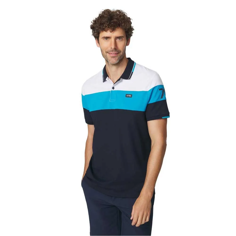 Поло с коротким рукавом Tbs Evanspol, синий
Поло с коротким рукавом Tbs Evanspol, синий
