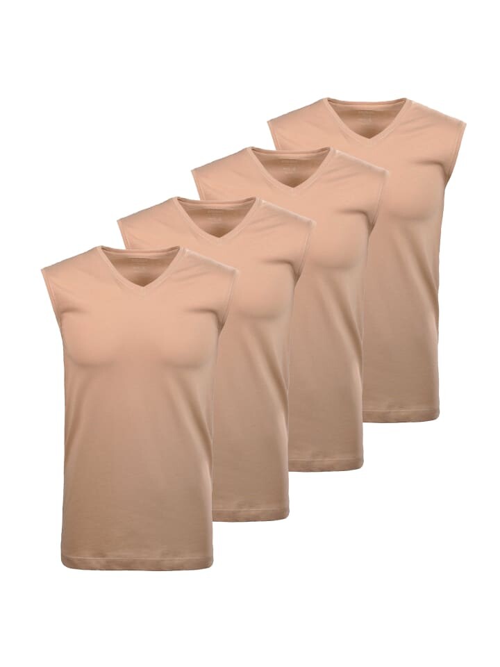 Майка Ragman 4er Pack, бежевый
Майка Ragman 4er Pack, бежевый