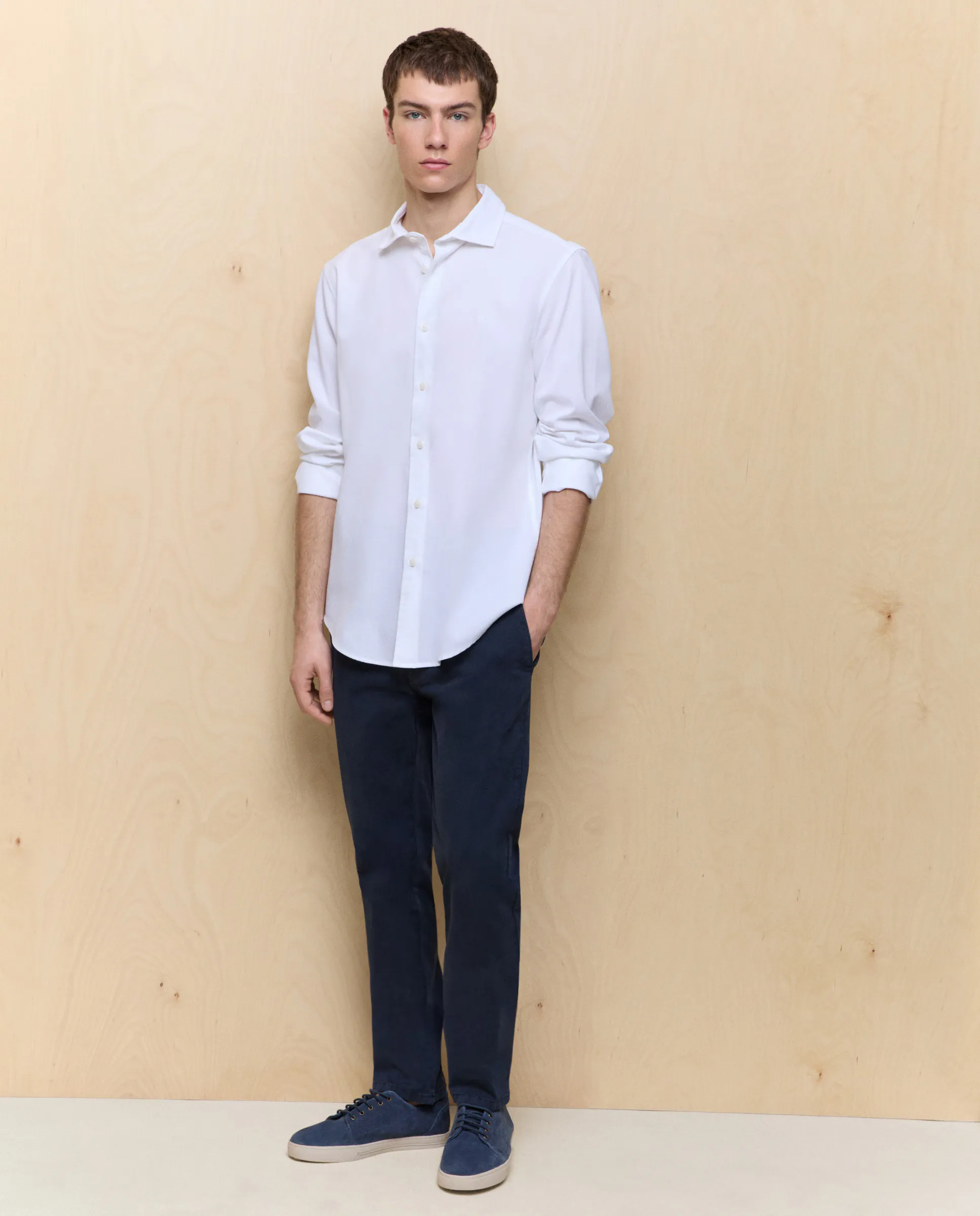 Хлопковые мужские брюки чинос slim с эффектом поношенности Easy Wear, темно-синий
Хлопковые мужские брюки чинос slim с эффектом поношенности Easy Wear, темно-синий