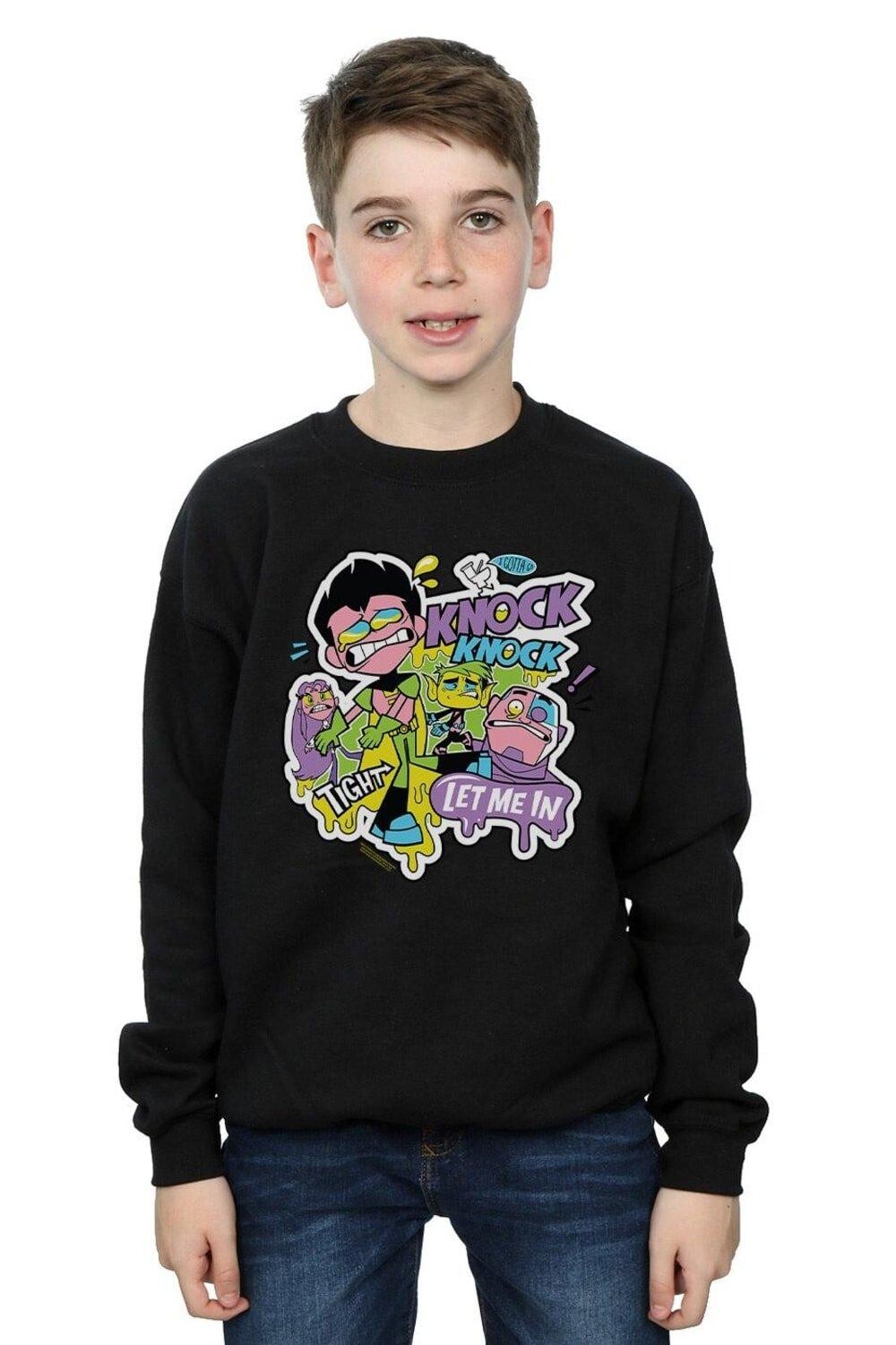 Толстовка Teen Titans Go Knock Knock DC Comics, черный
Толстовка Teen Titans Go Knock Knock DC Comics, черный