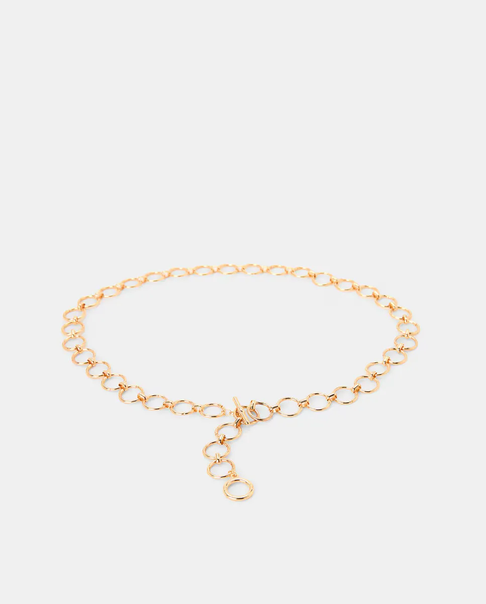 Пояс с золотыми кольцами Tintoretto, цвет 390 Oro 
Пояс с золотыми кольцами Tintoretto, цвет 390 Oro