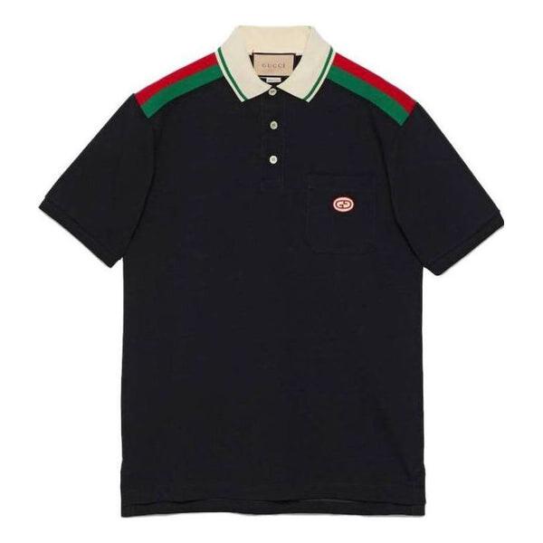 Рубашка поло cotton polo with interlocking g 'black' Gucci, черный
Рубашка поло cotton polo with interlocking g 'black' Gucci, черный