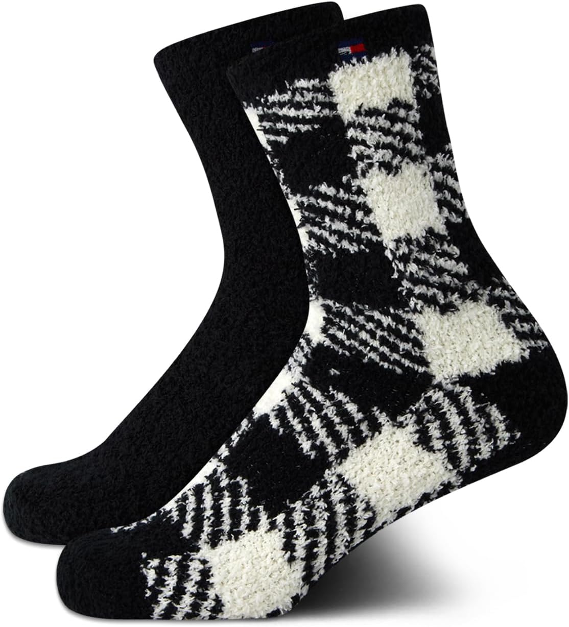 Женские носки Tommy Hilfiger - пушистые носки с круглым вырезом (2 пары), Black Check
Женские носки Tommy Hilfiger - пушистые носки с круглым вырезом (2 пары), Black Check