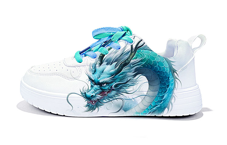 Низкие детские кроссовки для скейтбординга для подростков Cold cicadas yesterday, белый 
Низкие детские кроссовки для скейтбординга для подростков Cold cicadas yesterday, белый