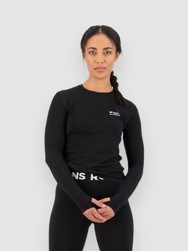 Функциональная рубашка Mons Royale Cascade Merino Funktionsshirt, black
Функциональная рубашка Mons Royale Cascade Merino Funktionsshirt, black