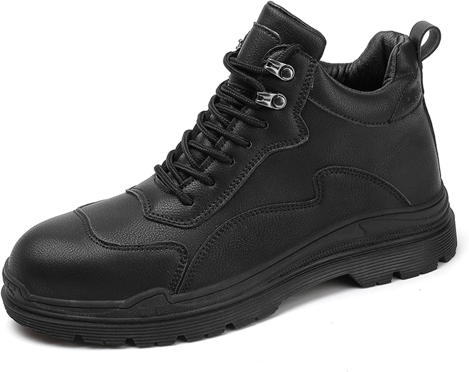 Мужские водонепроницаемые повседневные ботинки на шнуровке до щиколотки, модный круглый носок, ручная строчка, нескользящие, для работы, прогулок, альпинизма, кемпинга и спорта Bedgmdeg, черный
Мужские водонепроницаемые повседневные ботинки на шнуровке до щиколотки, модный круглый носок, ручная строчка, нескользящие, для работы, прогулок, альпинизма, кемпинга и спорта Bedgmdeg, черный