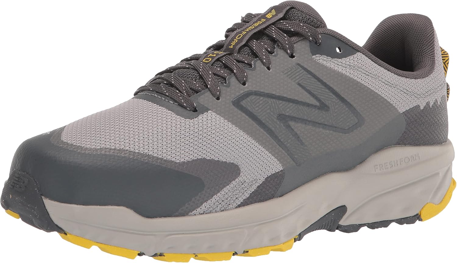 New Balance Womens Fresh Foam 510 V6, Raincloud/Magnet/True Yellow
New Balance Womens Fresh Foam 510 V6, Raincloud/Magnet/True Yellow