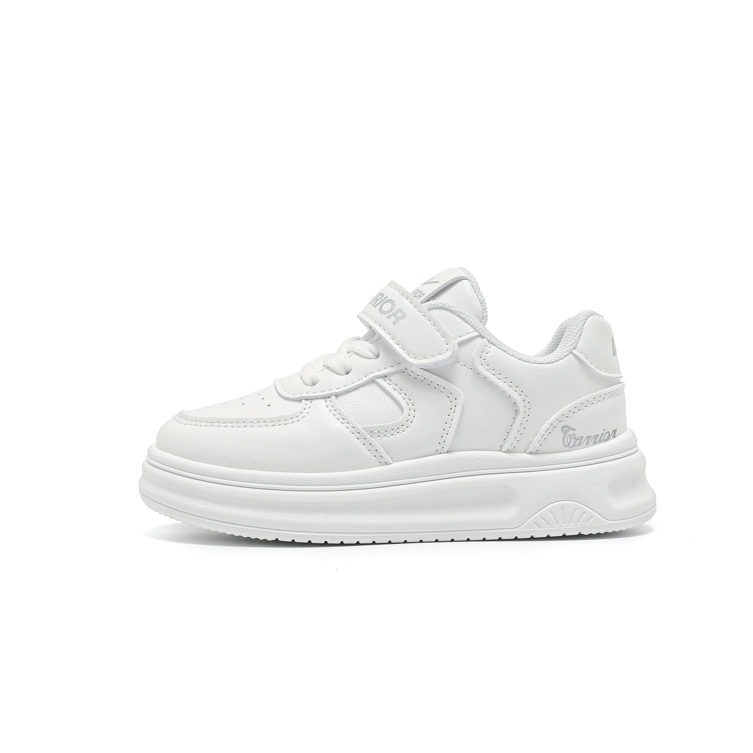 Детские спортивные туфли Synthetic Leather Slip Resistant, Abrasion Resistant, Lightweight Cushioning Low top WARRIOR, белый
Детские спортивные туфли Synthetic Leather Slip Resistant, Abrasion Resistant, Lightweight Cushioning Low top WARRIOR, белый