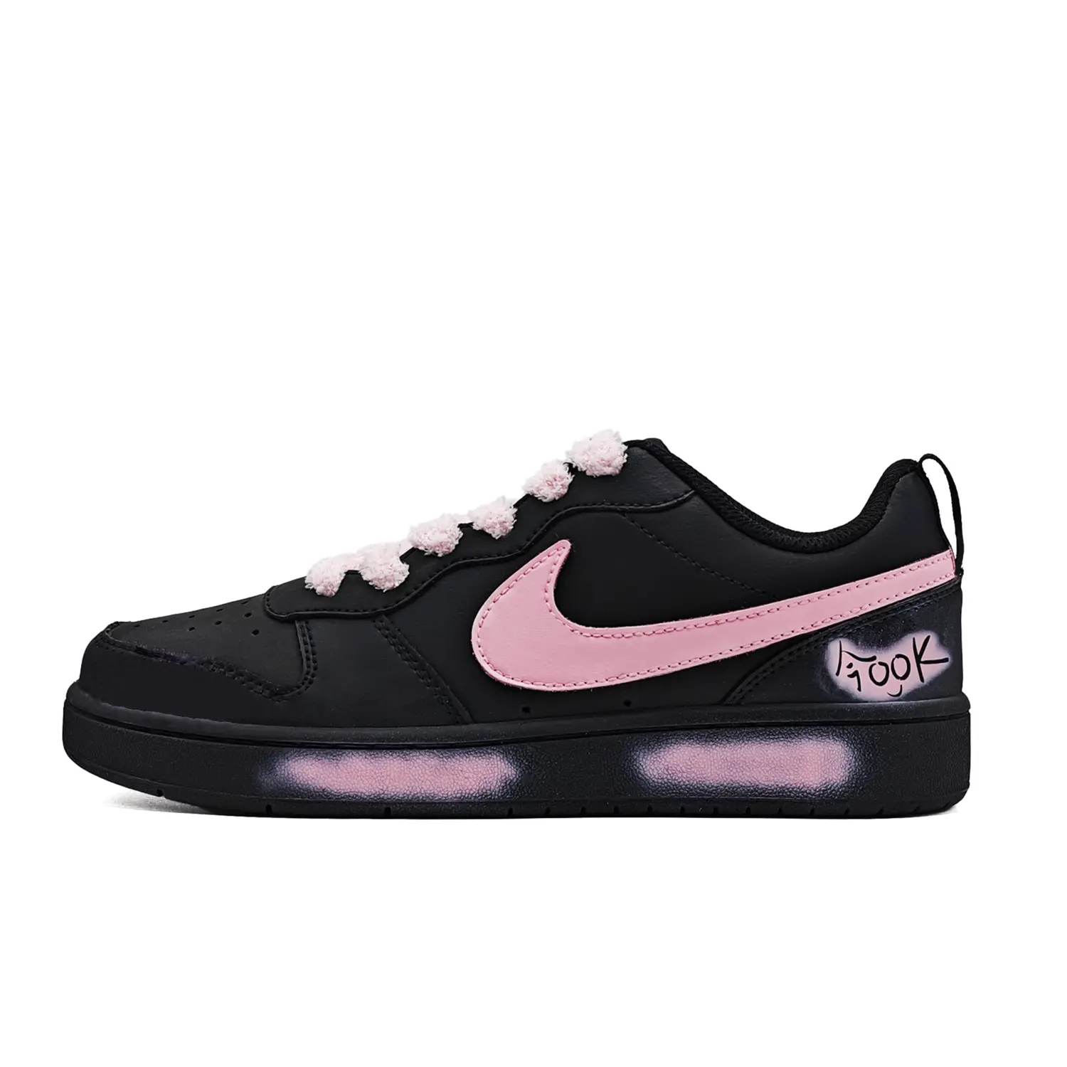 Детские низкие кеды для скейтбординга из искусственной кожи, с противоскользящим покрытием, легкой амортизацией, производства города Корт-Боро, штат Оклахома Nike, светлый розовый
Детские низкие кеды для скейтбординга из искусственной кожи, с противоскользящим покрытием, легкой амортизацией, производства города Корт-Боро, штат Оклахома Nike, светлый розовый