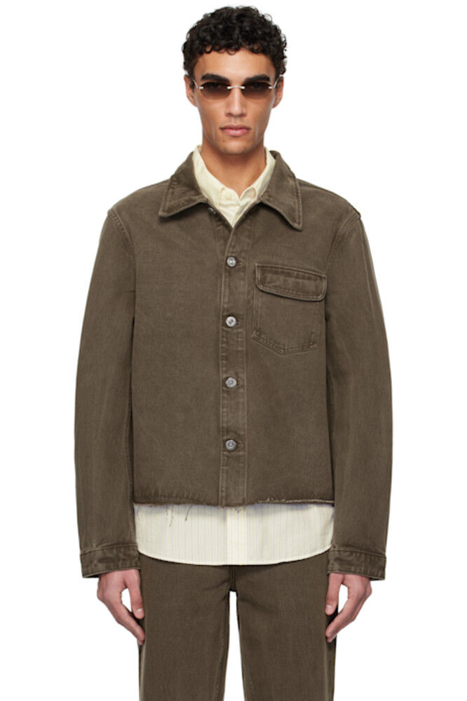 Коричневая джинсовая куртка Rebirth OUR LEGACY, Коричневый, Коричневая джинсовая куртка Rebirth OUR LEGACY
Коричневая джинсовая куртка Rebirth OUR LEGACY, Коричневый, Коричневая джинсовая куртка Rebirth OUR LEGACY