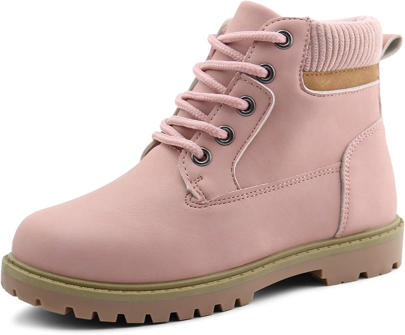 Детские ботинки JABASIC для мальчиков и девочек, на шнуровке, для улицы, удобные рабочие ботинки, розовый
Детские ботинки JABASIC для мальчиков и девочек, на шнуровке, для улицы, удобные рабочие ботинки, розовый