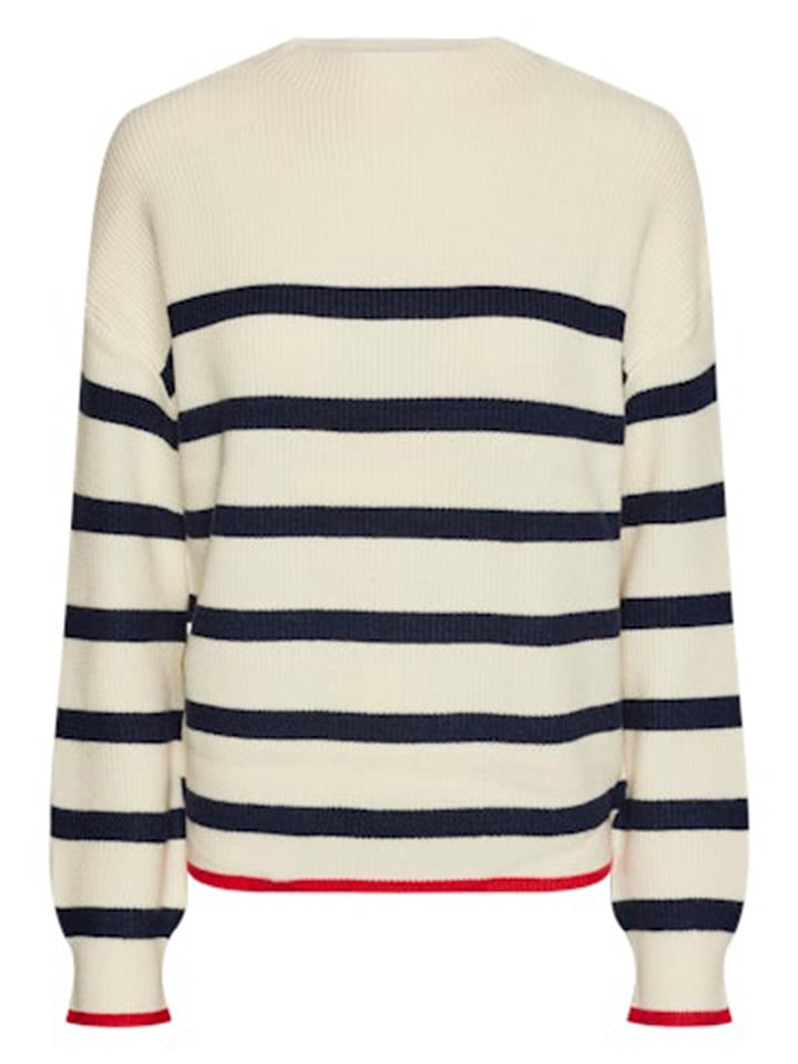 Свитер Pieces, кремовый/черный
Свитер Pieces, кремовый/черный