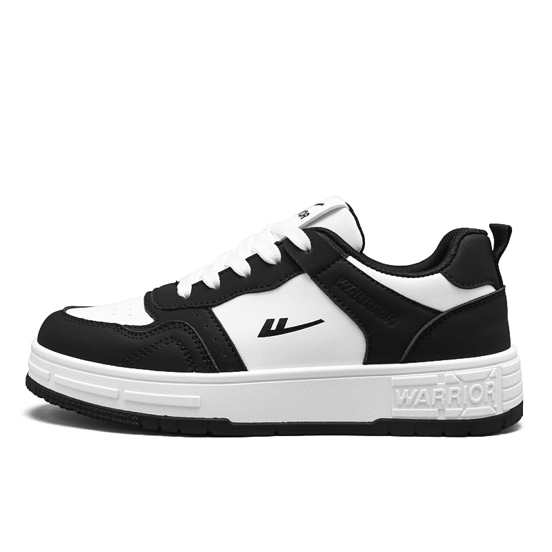 WARRIOR Легкие дышащие низкие скейтерские кроссовки с эффектом увеличения роста унисекс бело-черные, цвет White Black
WARRIOR Легкие дышащие низкие скейтерские кроссовки с эффектом увеличения роста унисекс бело-черные, цвет White Black