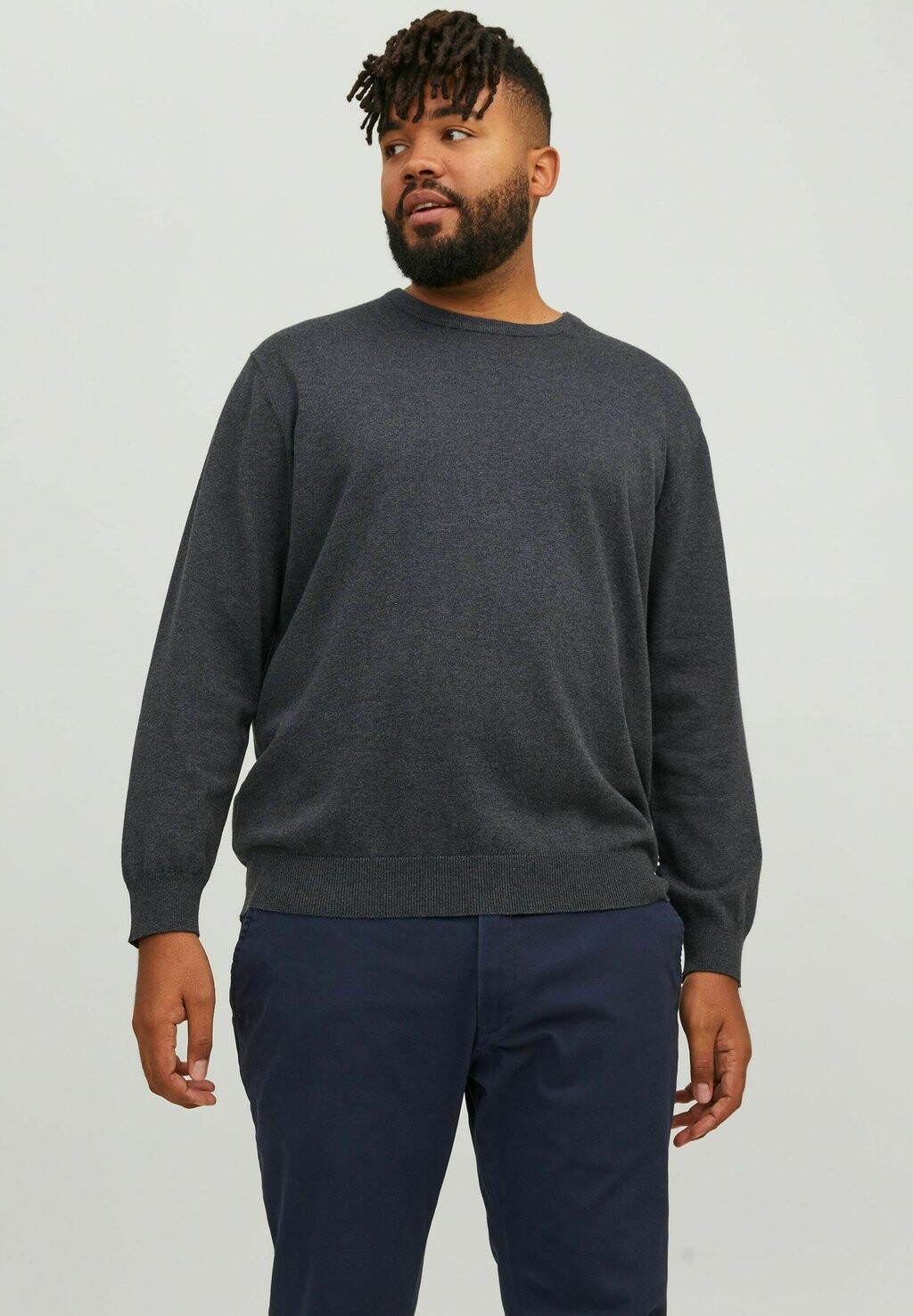 Свитер Jack & Jones, темно-серый меланж
Свитер Jack & Jones, темно-серый меланж