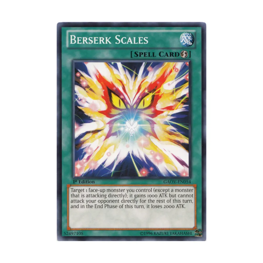 CCG Чешуя берсерка (Обычная), Yu-Gi-Oh - Galactic Overlord - Singles
CCG Чешуя берсерка (Обычная), Yu-Gi-Oh - Galactic Overlord - Singles