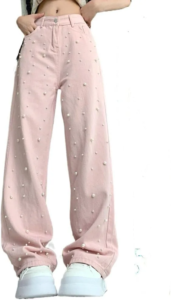 LAFOURAM Petite Jeans для женщин 5 FT, широкие, мешковатые, с жемчужным декором
LAFOURAM Petite Jeans для женщин 5 FT, широкие, мешковатые, с жемчужным декором