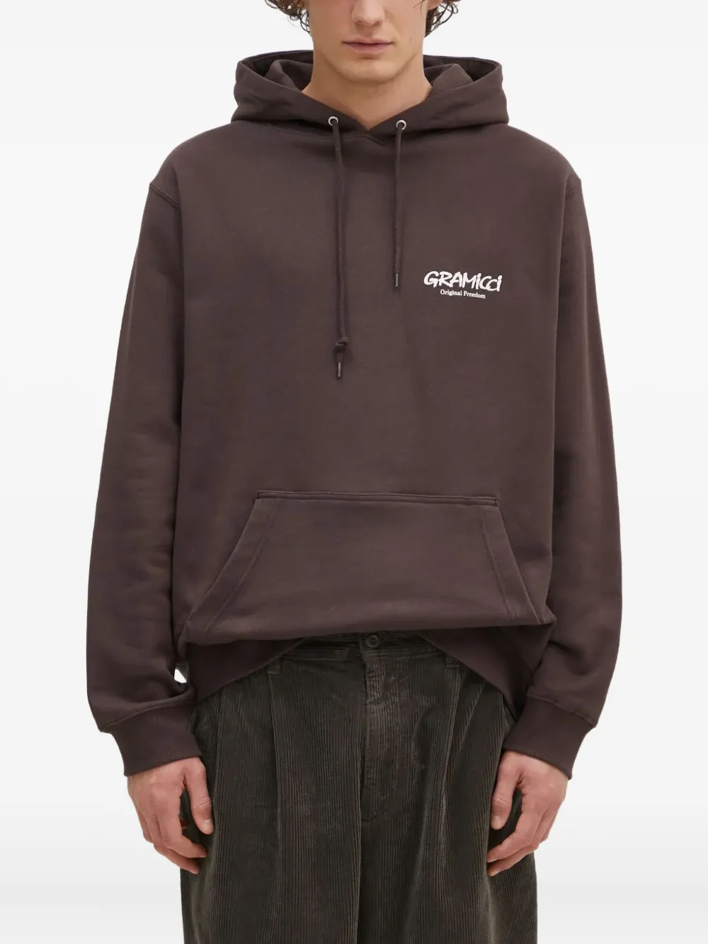 Худи с логотипом Gramicci, коричневый
Худи с логотипом Gramicci, коричневый