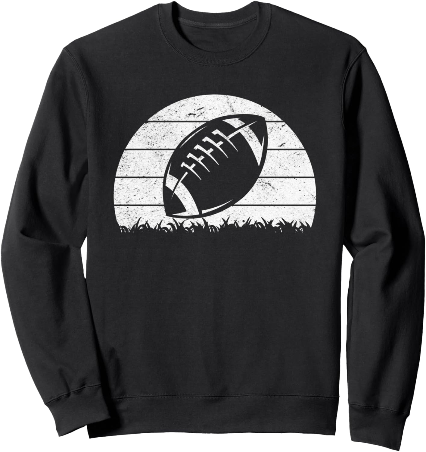 Ретро-толстовка с изображением американского футбола и заката American Football Designs, черный
Ретро-толстовка с изображением американского футбола и заката American Football Designs, черный