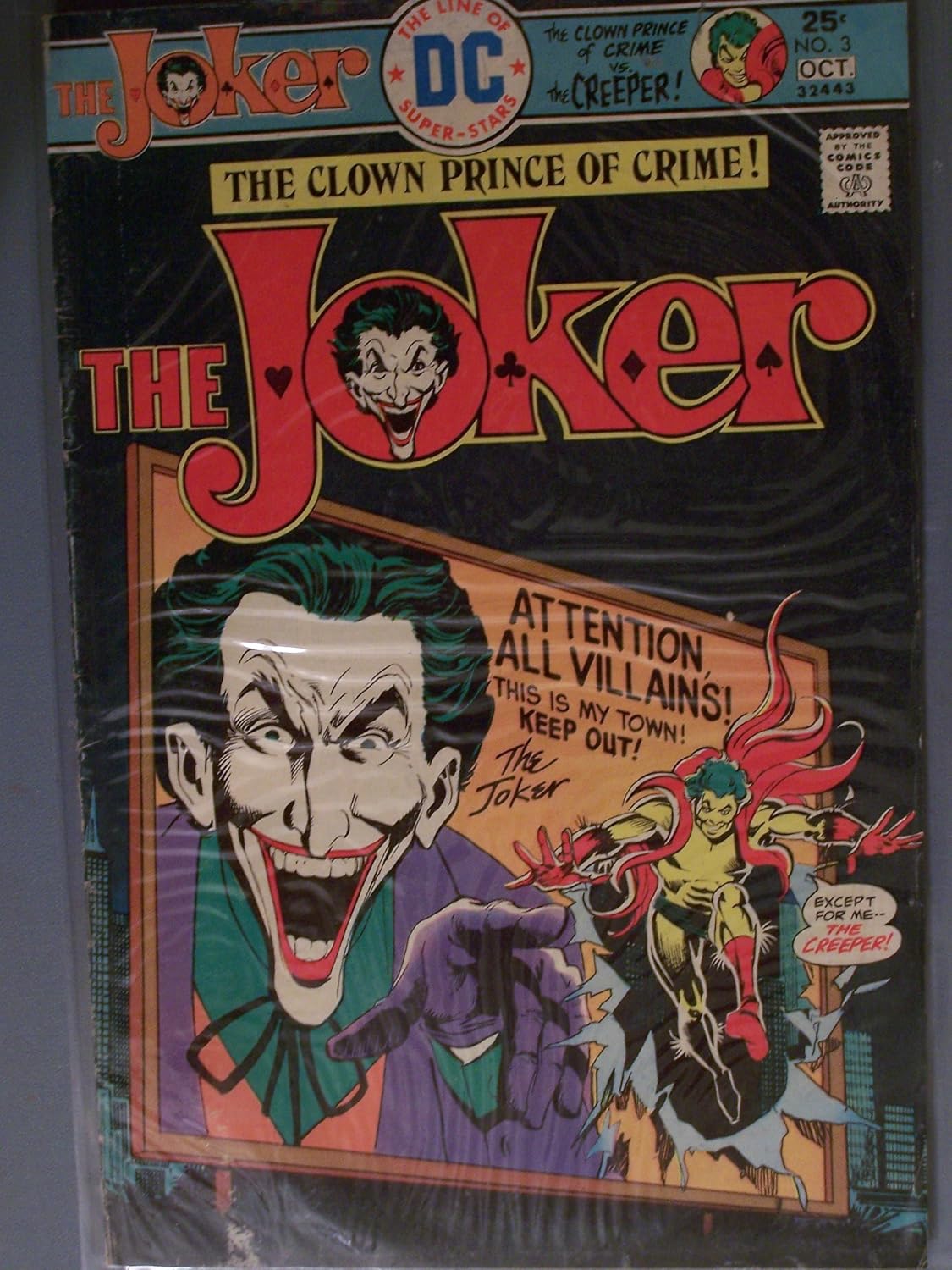 The Joker #3 Sept./ October 1975 (DC Comics)
The Joker #3 Sept./ October 1975 (DC Comics)