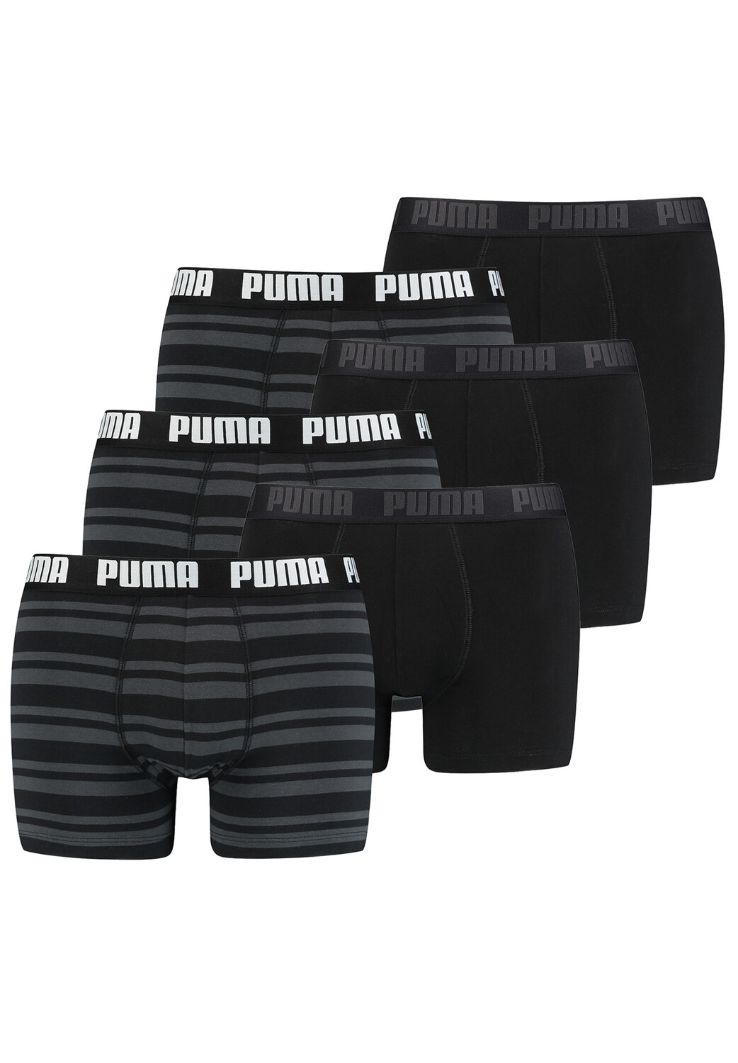 Боксеры Puma Boxershorts HERITAGE STRIPE BOXER 6 шт, цвет 200 - black
Боксеры Puma Boxershorts HERITAGE STRIPE BOXER 6 шт, цвет 200 - black