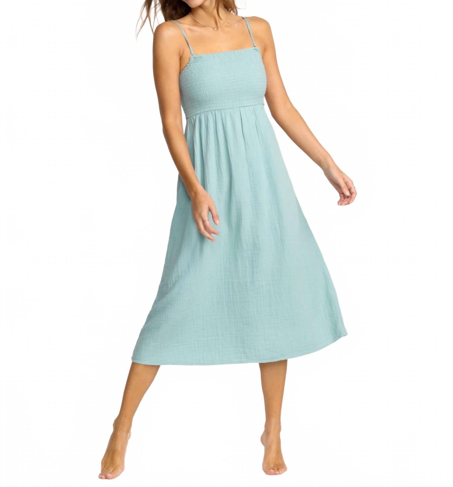 Женское платье Off The Coast в цвете «Голубой туман» Billabong, Blue Fog
Женское платье Off The Coast в цвете «Голубой туман» Billabong, Blue Fog