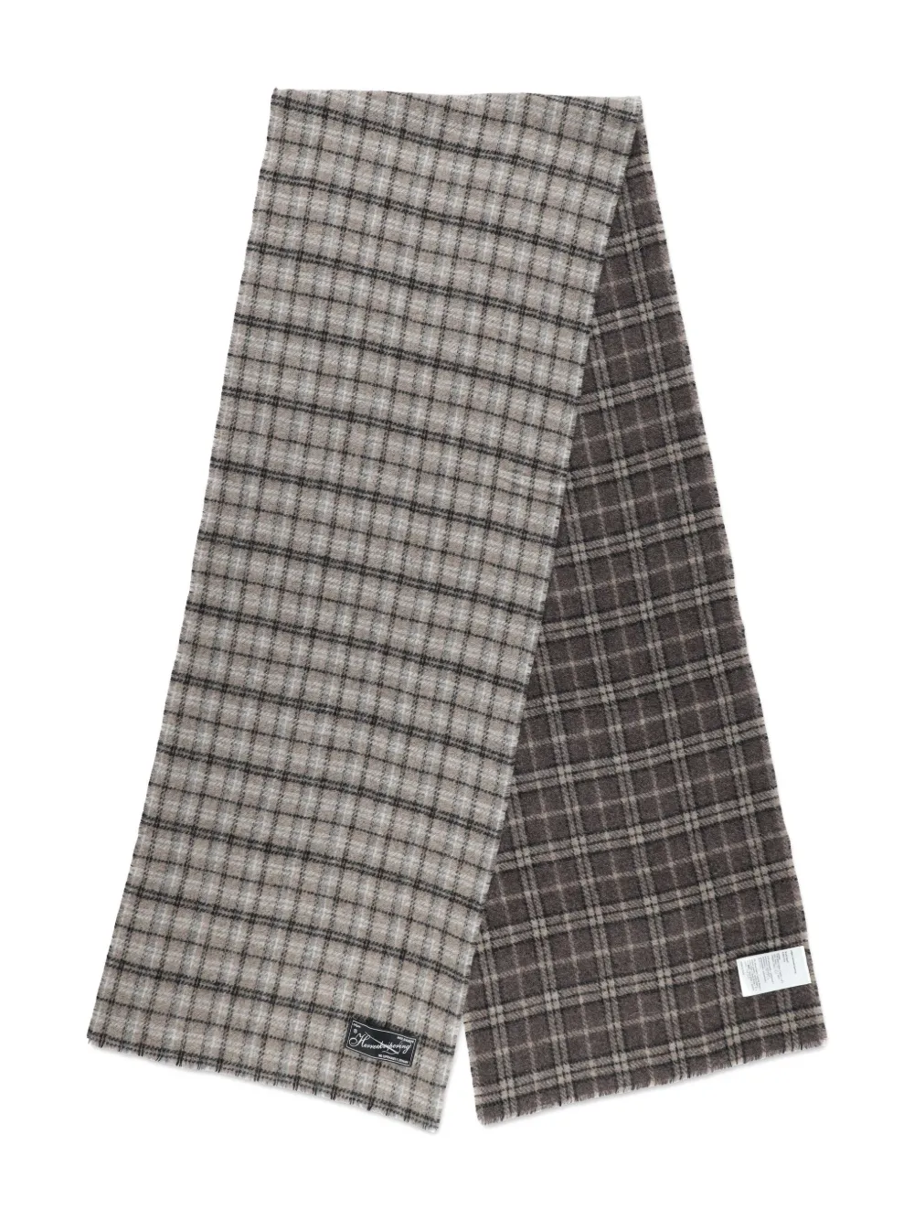 Клетчатый шерстяной шарф mfpen, нейтральный
Клетчатый шерстяной шарф mfpen, нейтральный