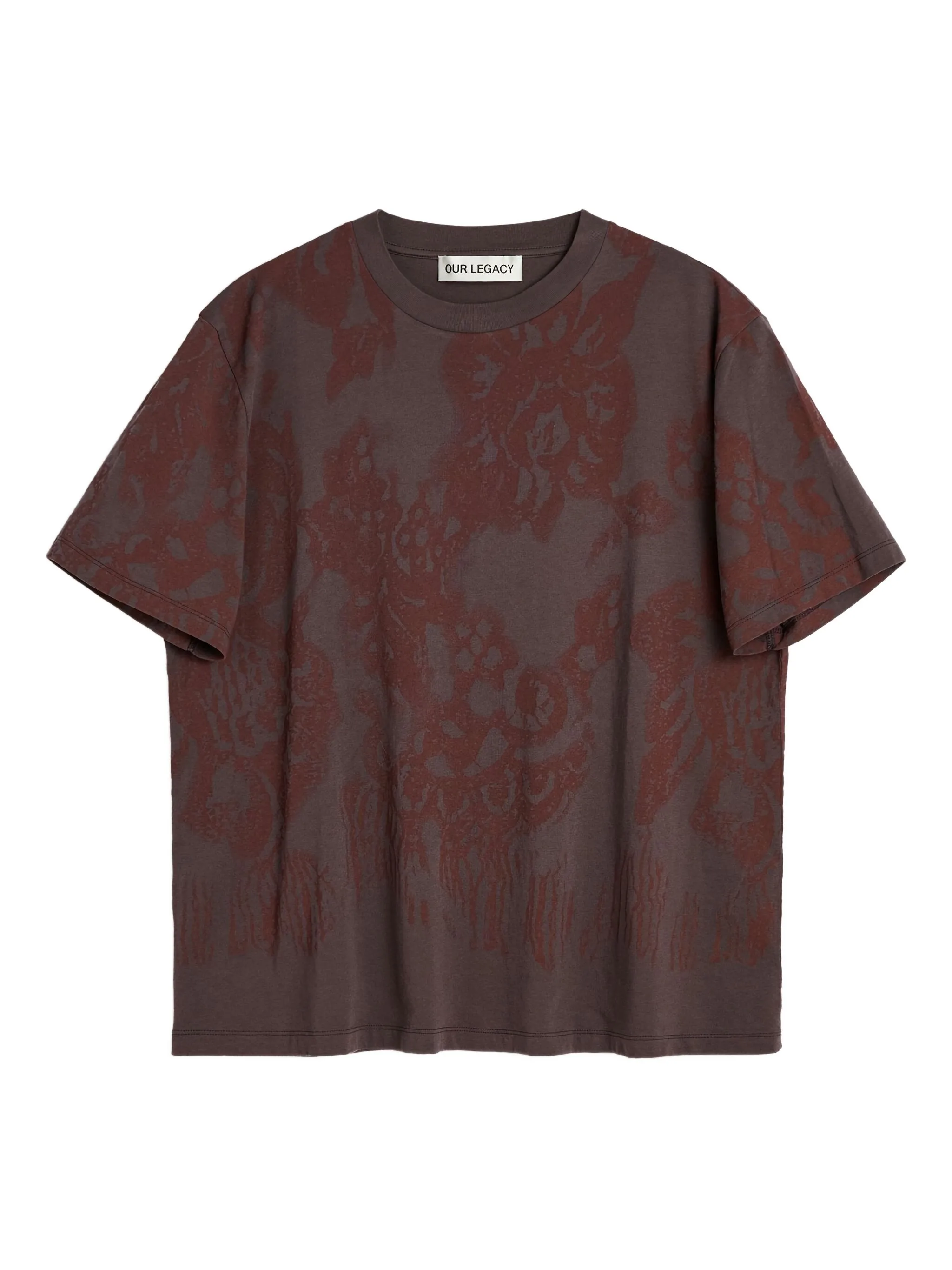 Футболка Box с цветочным принтом Our Legacy, коричневый
Футболка Box с цветочным принтом Our Legacy, коричневый