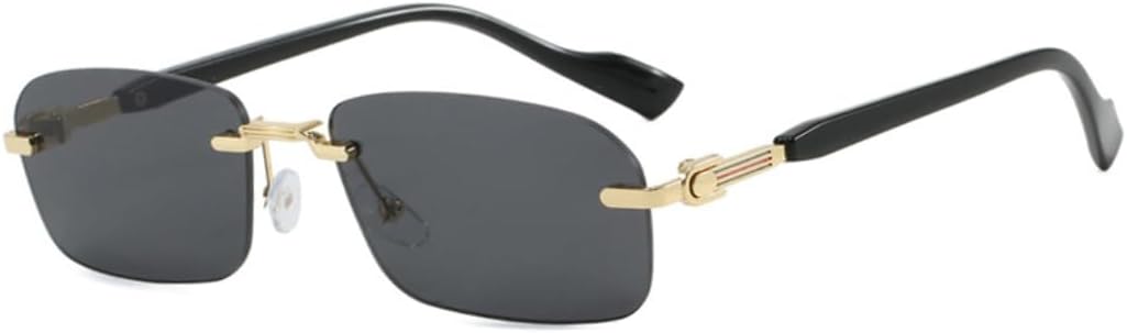 Безободковые металлические солнцезащитные очки для женщин и мужчин, винтажные, панк, роскошные, дизайнерские, популярные солнцезащитные очки с защитой от УФ-излучения UV400 SZVVBKK, Black Black Leg
Безободковые металлические солнцезащитные очки для женщин и мужчин, винтажные, панк, роскошные, дизайнерские, популярные солнцезащитные очки с защитой от УФ-излучения UV400 SZVVBKK, Black Black Leg