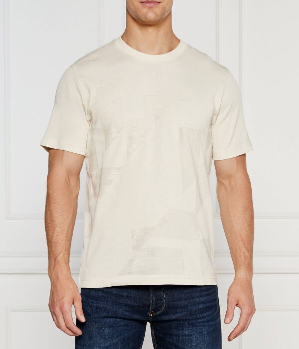 Футболка Boss Green с зазубринами, бежевый
Футболка Boss Green с зазубринами, бежевый