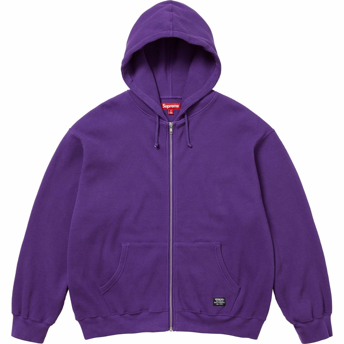 Утепленная толстовка с капюшоном на молнии Supreme, фиолетовый
Утепленная толстовка с капюшоном на молнии Supreme, фиолетовый