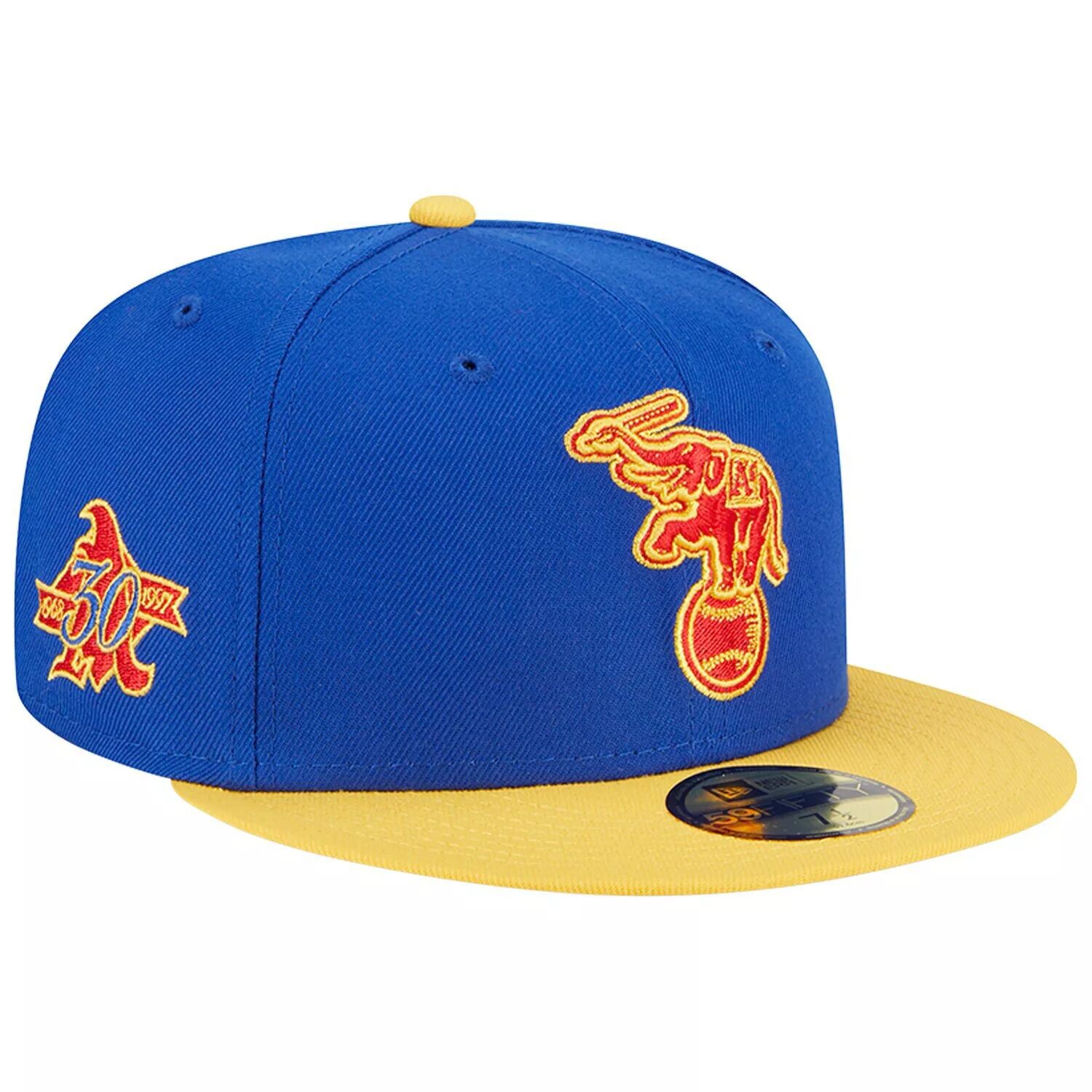 Мужская приталенная шляпа New Era Royal/желтая Oakland Athletics Empire 59FIFTY
Мужская приталенная шляпа New Era Royal/желтая Oakland Athletics Empire 59FIFTY