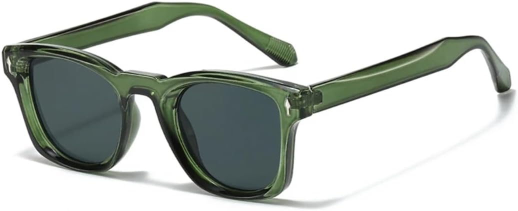 Солнцезащитные очки для мужчин и женщин - защита UV400 - заклепки, маленькая оправа, градиентные линзы, для занятий спортом на открытом воздухе и вождения DSVIGF, Green Grey
Солнцезащитные очки для мужчин и женщин - защита UV400 - заклепки, маленькая оправа, градиентные линзы, для занятий спортом на открытом воздухе и вождения DSVIGF, Green Grey