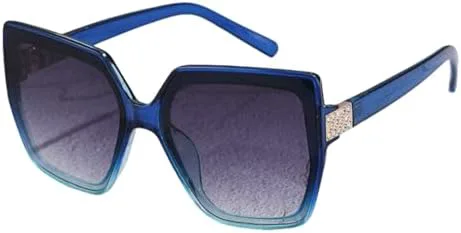 Модные квадратные солнцезащитные очки с градиентным переходом цвета для женщин, 2027 год, с бриллиантовой отделкой, солнцезащитные очки UV400 MTZJH, Blue
Модные квадратные солнцезащитные очки с градиентным переходом цвета для женщин, 2027 год, с бриллиантовой отделкой, солнцезащитные очки UV400 MTZJH, Blue