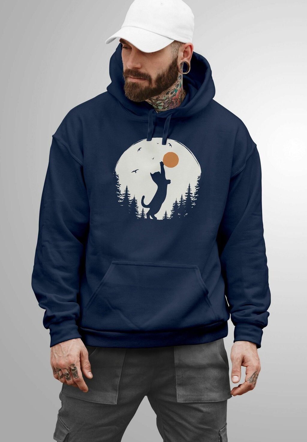 Толстовка MIT FRONTPRINT KATZE NATUR AUFDRUCK MOTIV FASHION STREETSTYLE Neverless, синий
Толстовка MIT FRONTPRINT KATZE NATUR AUFDRUCK MOTIV FASHION STREETSTYLE Neverless, синий