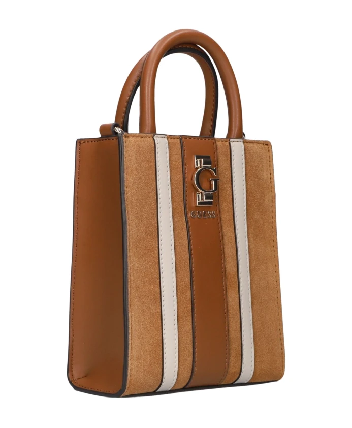 Мини-Сумка-Тоут Erenia через плечо Guess, коричневый
Мини-Сумка-Тоут Erenia через плечо Guess, коричневый