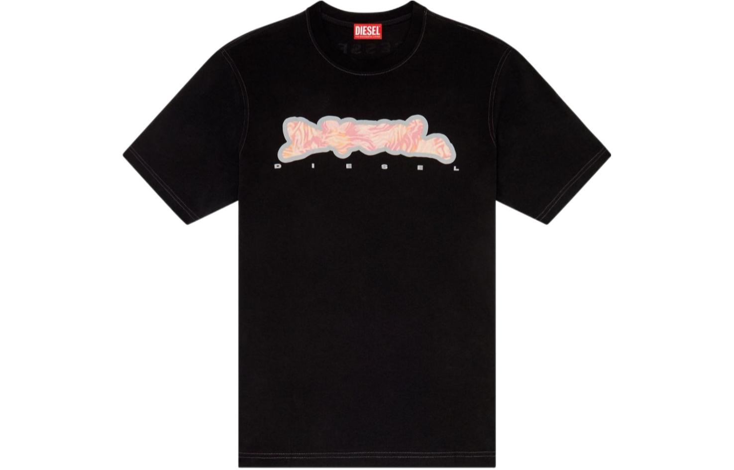 DIESEL Футболка мужская черная
DIESEL Футболка мужская черная