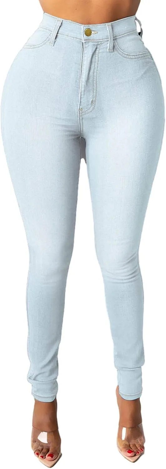Скинни джинсы для женщин Ripped High Waist Stretchy Butt Lift
Скинни джинсы для женщин Ripped High Waist Stretchy Butt Lift