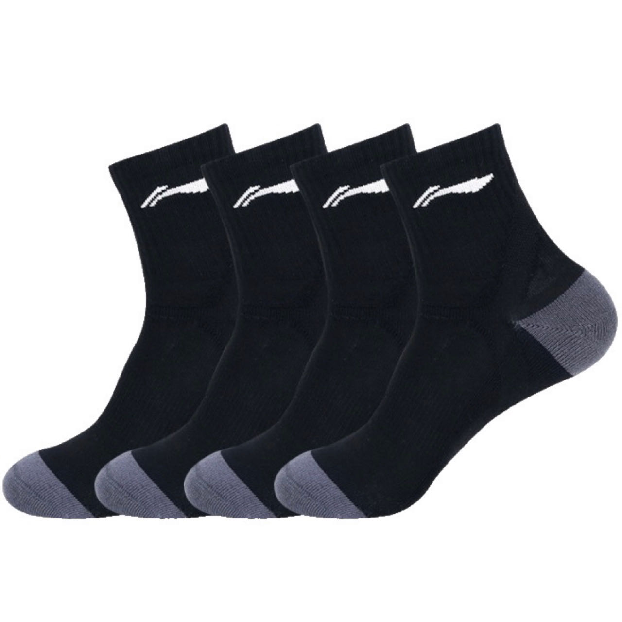 Лининг Баскетбольные Носки Унисекс 4 пары, Серый (4 пары)
Лининг Баскетбольные Носки Унисекс 4 пары, Серый (4 пары)