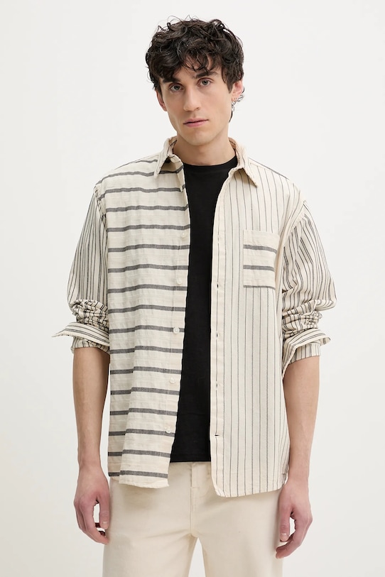 Хлопковая рубашка JACK Desigual, бежевый
Хлопковая рубашка JACK Desigual, бежевый