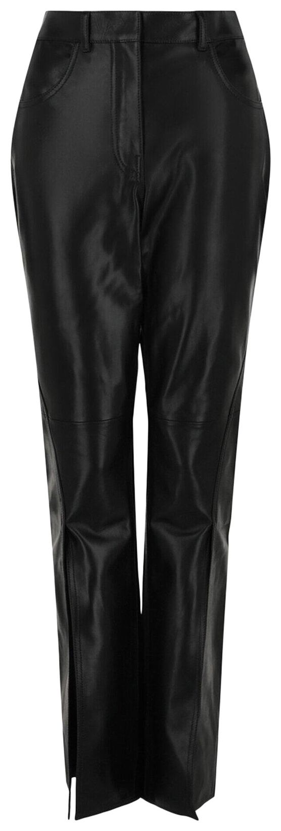 Брюки Givenchy из кожи с разрезом, черные
Брюки Givenchy из кожи с разрезом, черные