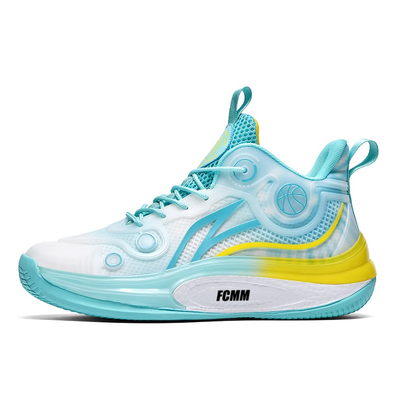 Баскетбольные кроссовки для детей и подростков с противоскользящим покрытием, износостойкие, амортизирующие и амортизирующие FCMM, желтый 
Баскетбольные кроссовки для детей и подростков с противоскользящим покрытием, износостойкие, амортизирующие и амортизирующие FCMM, желтый
