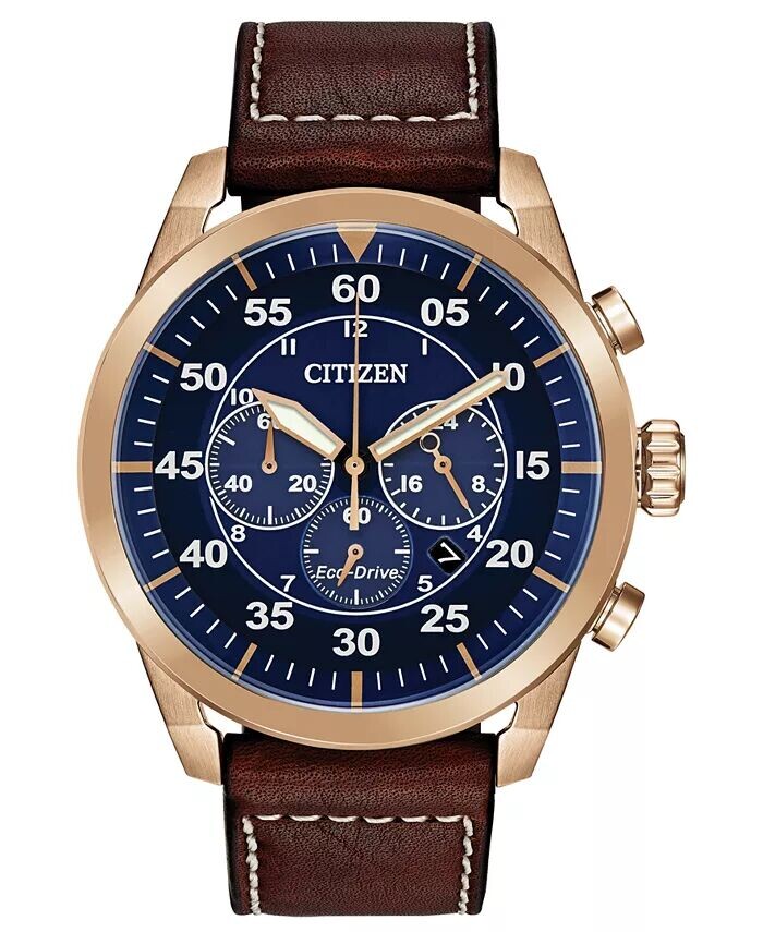 Мужские часы Eco-Drive с хронографом Avion, коричневый кожаный ремешок, 48 мм Citizen
Мужские часы Eco-Drive с хронографом Avion, коричневый кожаный ремешок, 48 мм Citizen