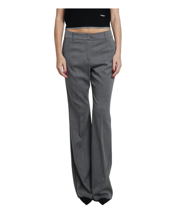 Расклешенные брюки Pennyblack, серый
Расклешенные брюки Pennyblack, серый