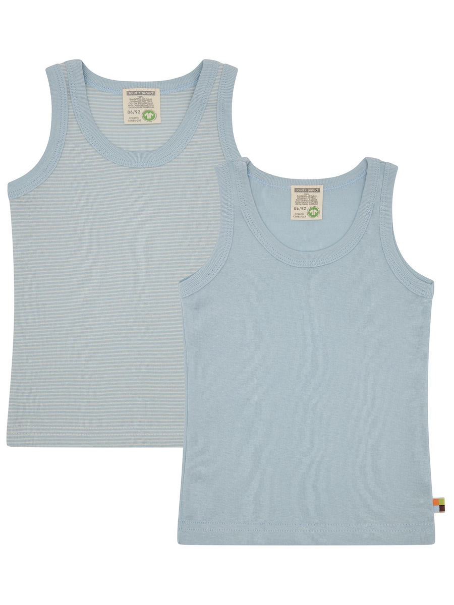Нижняя рубашка loud + proud, Pastel Blue
Нижняя рубашка loud + proud, Pastel Blue
