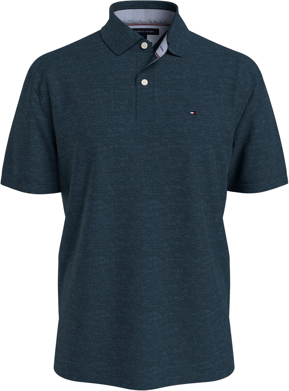 Мужская рубашка-поло Tommy Hilfiger с коротким рукавом, классический крой, Teal Heather
Мужская рубашка-поло Tommy Hilfiger с коротким рукавом, классический крой, Teal Heather