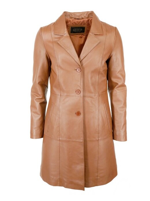 Кожаное пальто Jcc, коричневый
Кожаное пальто Jcc, коричневый