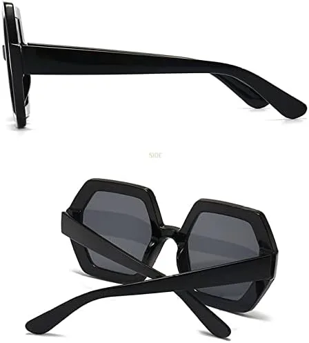 Крупные солнцезащитные очки Polygon для женщин, большие солнцезащитные очки в черной оправе для мужчин, большие очки с защитой от УФ-излучения MTZJH, Beige Tea
Крупные солнцезащитные очки Polygon для женщин, большие солнцезащитные очки в черной оправе для мужчин, большие очки с защитой от УФ-излучения MTZJH, Beige Tea