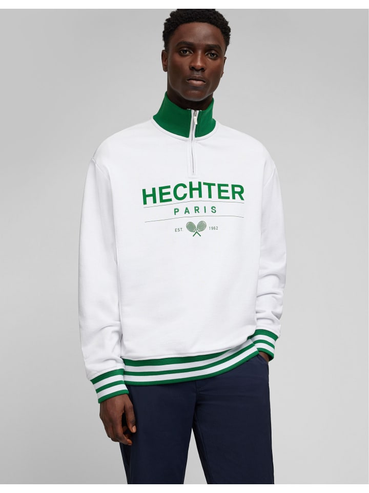 Толстовка белого цвета HECHTER PARIS
Толстовка белого цвета HECHTER PARIS