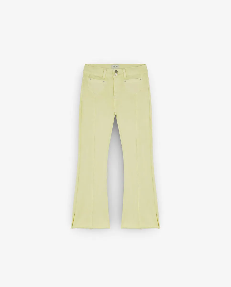 Слегка расклешенные джинсы для девочек Scalpers, желтый
Слегка расклешенные джинсы для девочек Scalpers, желтый