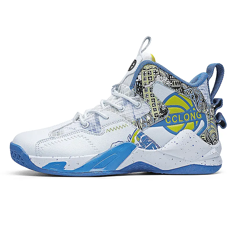 Баскетбольные кроссовки для детей начальной школы Yi Jiabao, белый/синий
Баскетбольные кроссовки для детей начальной школы Yi Jiabao, белый/синий